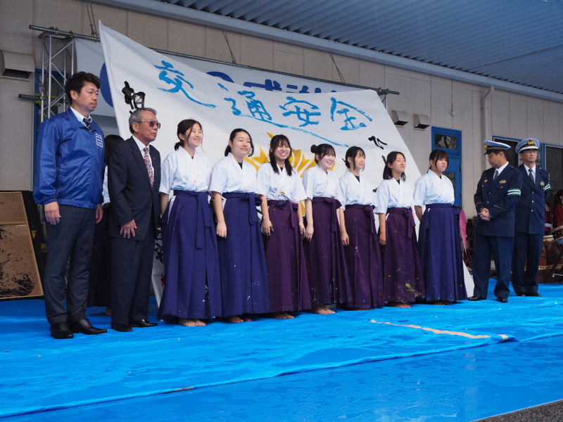 書道パフォーマンス